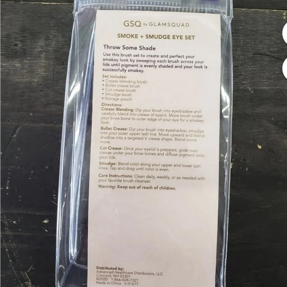 GSQ by Glamsquad Smoke and Smudge Eye Brush Set - Picture 2 of 2